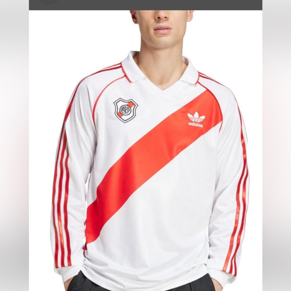 ADIDAS RIVER PLATE ‘94 JERSEY TOP. RETRO NWT. Medium!